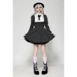 画像4: Striped ruffle scholarly academy dress / ワンピース【DARK IN LOVE】 (4)