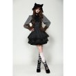 画像7: Dark striped double-breasted doll dress / サロペットスカート【DARK IN LOVE】 (7)