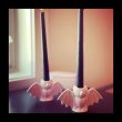 画像1: 🎍お正月限定🎍訳ありSALE / BAT CANDLESTICK HOLDERS / PINK【SOURPUSS】 (1)