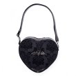 画像1: Damask Heart Shoulder Bag / ショルダーバッグ【Rock Rebel】 (1)