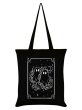 画像1: Galaxy Ghouls Deadly Duo Black Tote Bag / エコバッグ【GRINDSTORE】 (1)