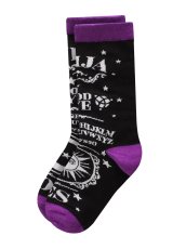 画像3: Twisted Soles Ouija Adult Socks / Purple /ソックス【GRINDSTORE】 (3)