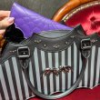 画像7: Pinstripe Bat Handbag / ハンドバッグ【Rock Rebel】 (7)