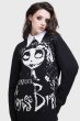 画像1: Corpse Bride Distressed Sweater / ニットトップス【KILL STARxCORPSE BRIDE】 (1)