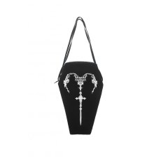 画像2: Horn Embroidery Coffin Bag / ショルダーバッグ【DARK IN LOVE】 (2)