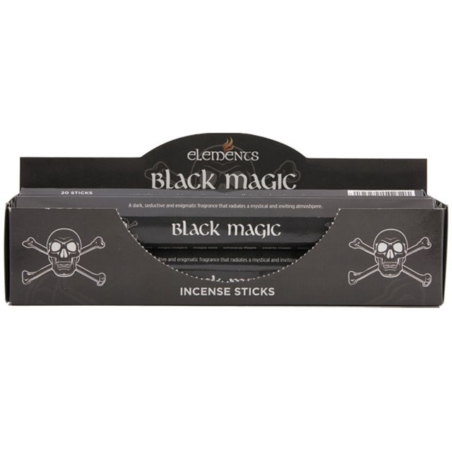 ELEMENTS BLACK MAGIC INCENSE STICKS /スティック/ お香【GOTHIC HOMEWARE】 Spider  Rock Web