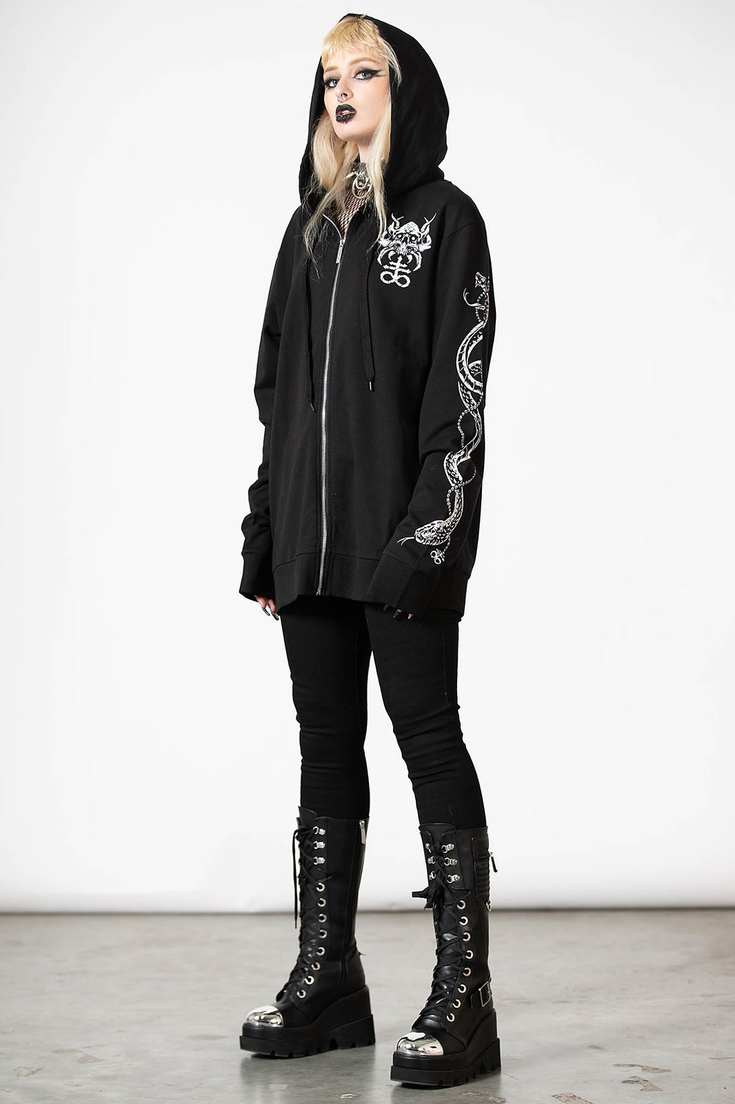 ANDERS ZIP-UP HOODIE/パーカー【KILL STAR】 | Spider Rock Web