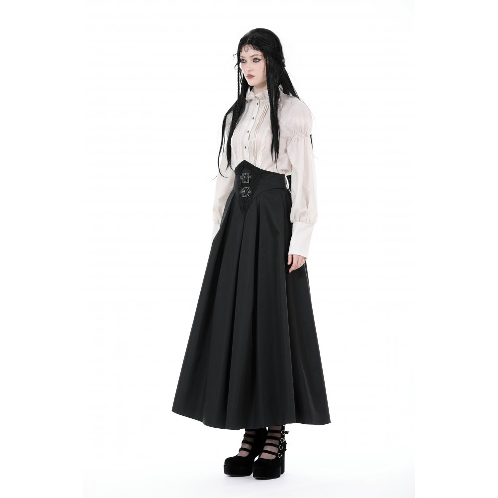 Gothic retro pattern long skirt / スカート【DARK IN LOVE 