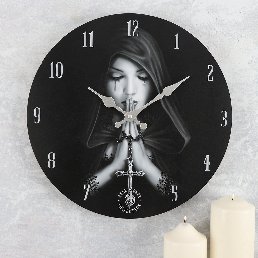 GOTHIC PRAYER / 掛け時計【GOTHIC HOMEWARE】 | Spider Rock Web