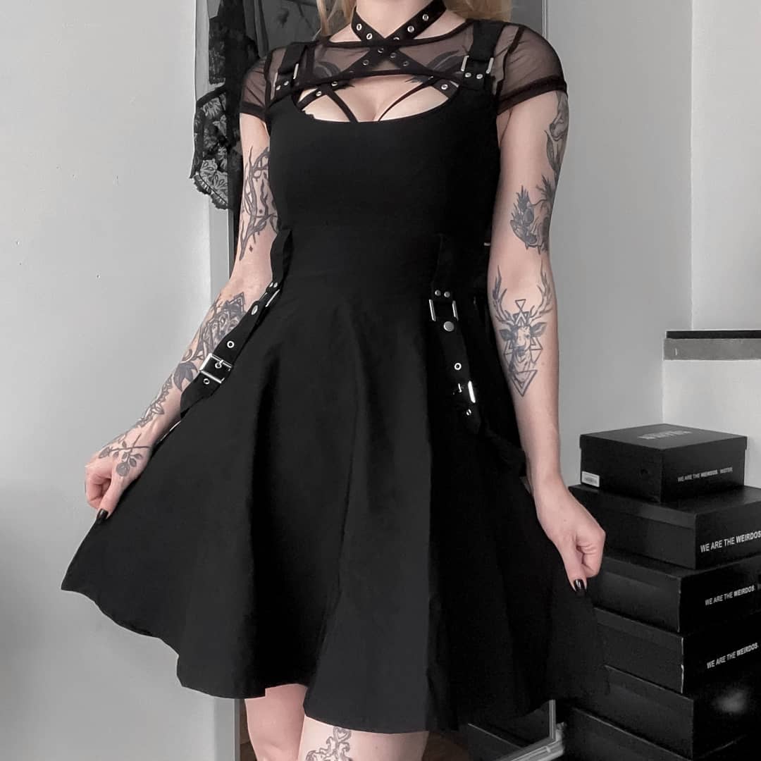 killstar kounter kulture skater dress