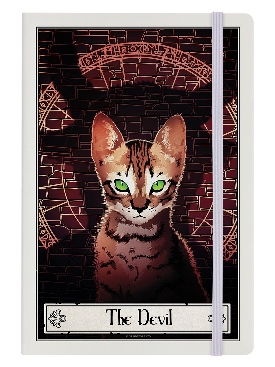 Deadly Tarot Felis - The Devil Cream A5 Hard Cover Notebook