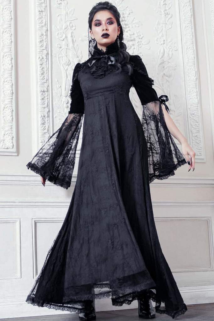 🔥SALE🔥Countess Maxi Dress【KILL STAR】 | Spider Rock Web