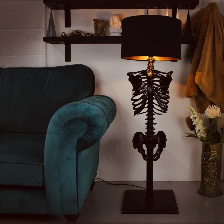 受注生産】The Skeleton Floor Lamp/フロアランプ【THE BLACKENED