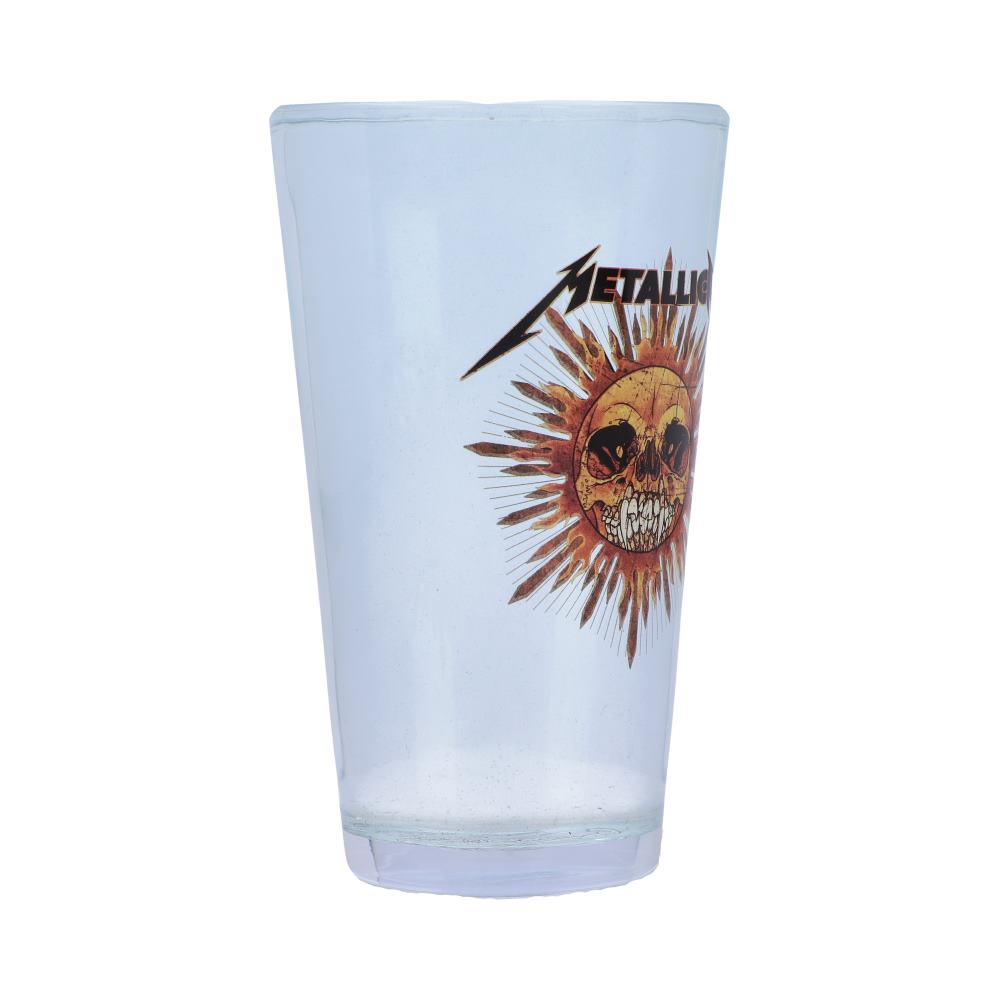 限定グラス Metallica Etched Glass メタリカ LSぴっこりーMetallica