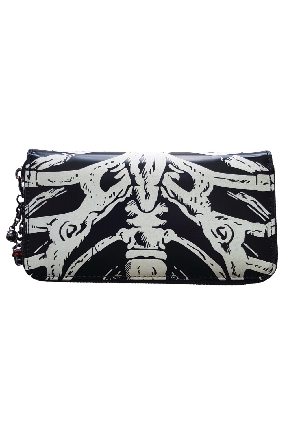 GLOW IN THE DARK SKELETON WALLET / 蓄光 / 財布【Banned Apparel